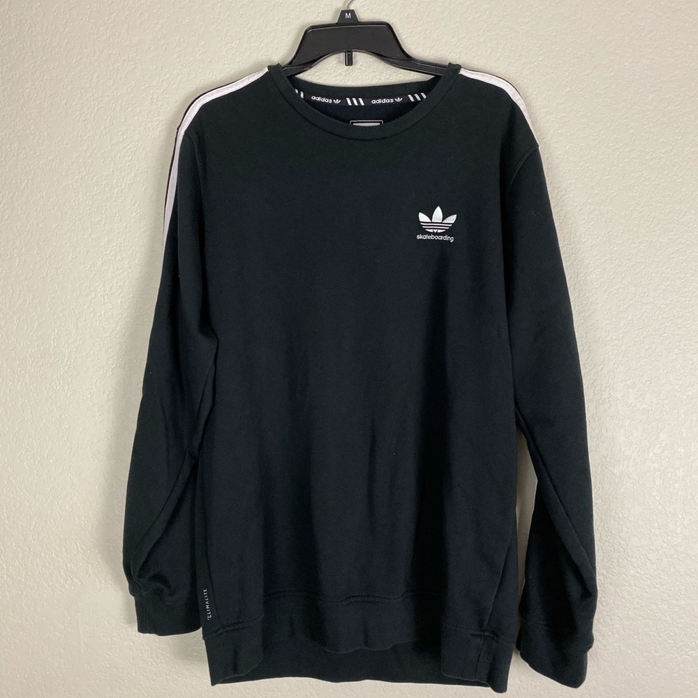 Adidas Long Sleeve Pullover Shirt Mens Size Large